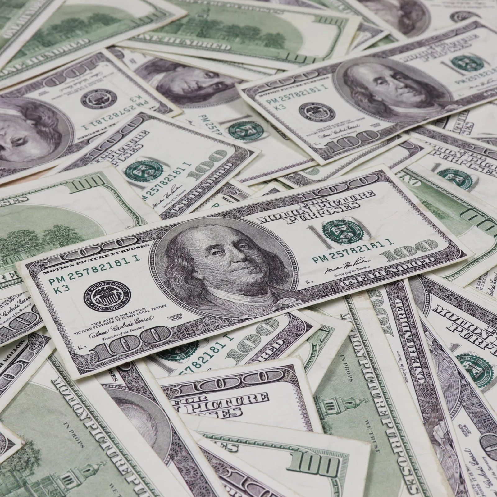 Money Prop - 2000 Series $100 ✔️RealAged™ Full Print $120,000 Bundle Pack - Image 2