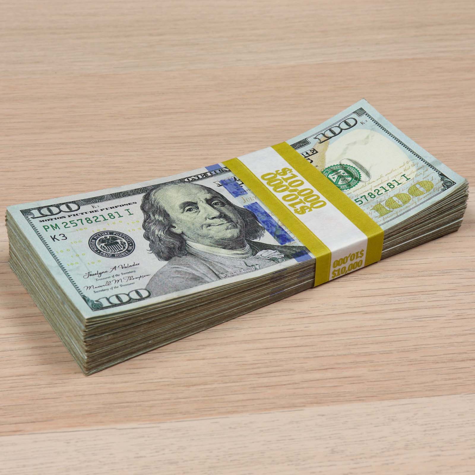Money Prop - New Series $100 ✔️RealAged™ Full Print $120,000 Bundle Pack - Image 8