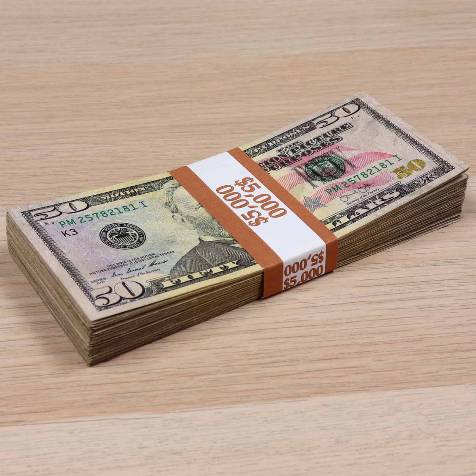 Money Prop - New Series $50✔️RealAged™ Full Print $15,000 Bundle - Image 6