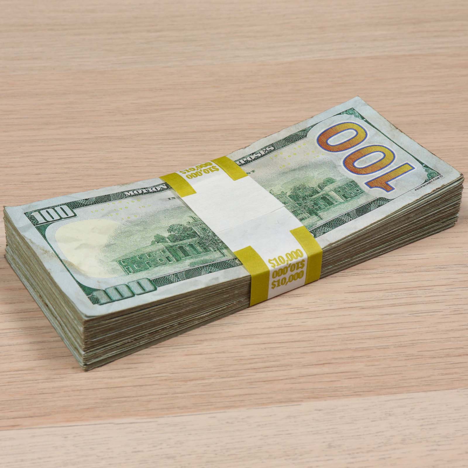 Money Prop - New Series $20, $50, $100 ✔️RealAged™ Full Print $17,000 Stacks & Band Pack - Image 7