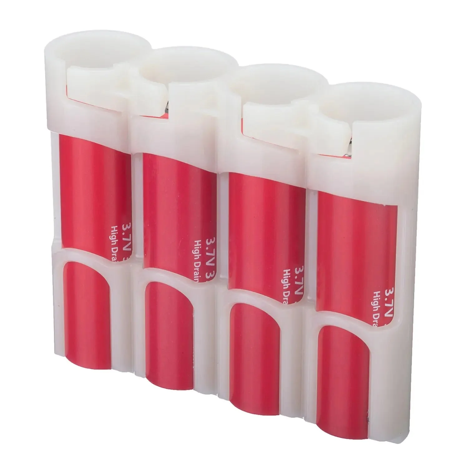 Storacell 18650 - 4 Pack Battery Caddy (Glow In The Dark Moonshine) - Image 2