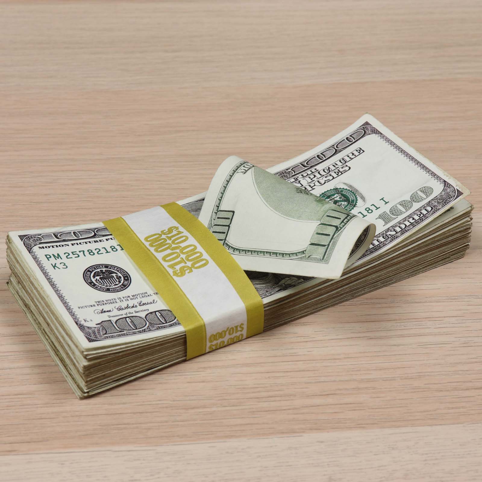 Money Prop - Mixed Series $100 ✔️RealAged™ Full Print $30,000 Stacks Pack - Image 8