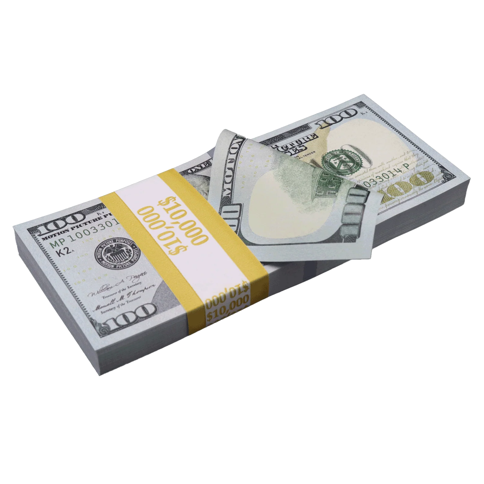 Money Prop - 1990, 2000, and New Series $100 Full Print $30,000 Stacks - Image 2