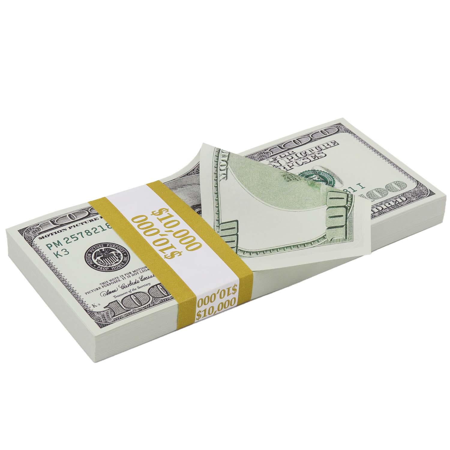 Money Prop - 2000 Series $100 Full Print $50,000 Stacks - Image 3