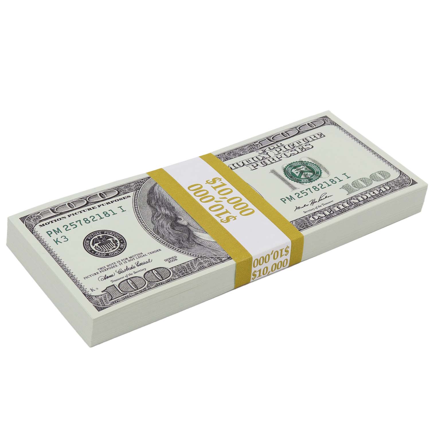 Money Prop - 2000 Series $100 Full Print $50,000 Stacks - Image 4
