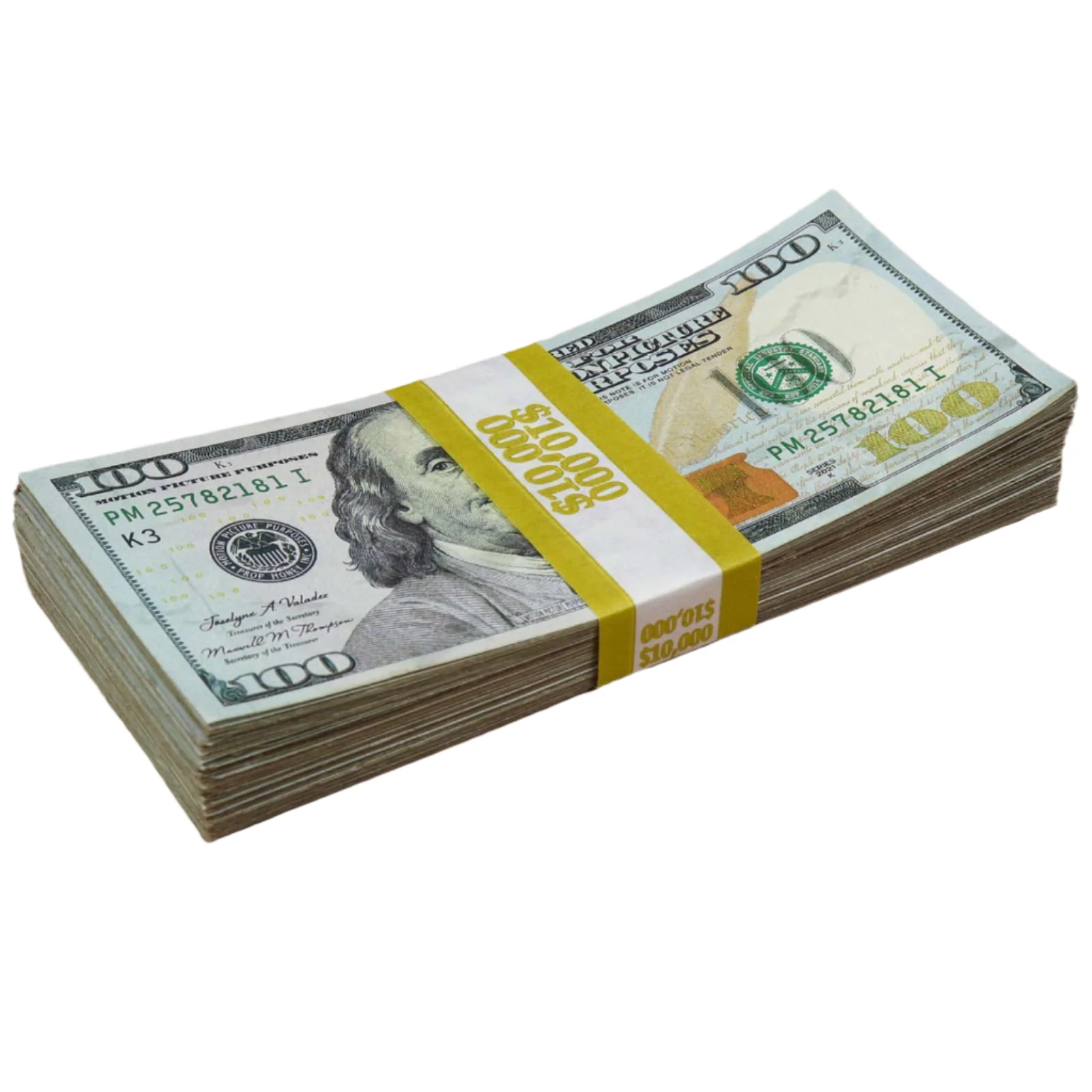 Money Prop - New Series $20, $100 ✔️RealAged™ Full Print $32,000 Stacks & Bands Pack - Image 6