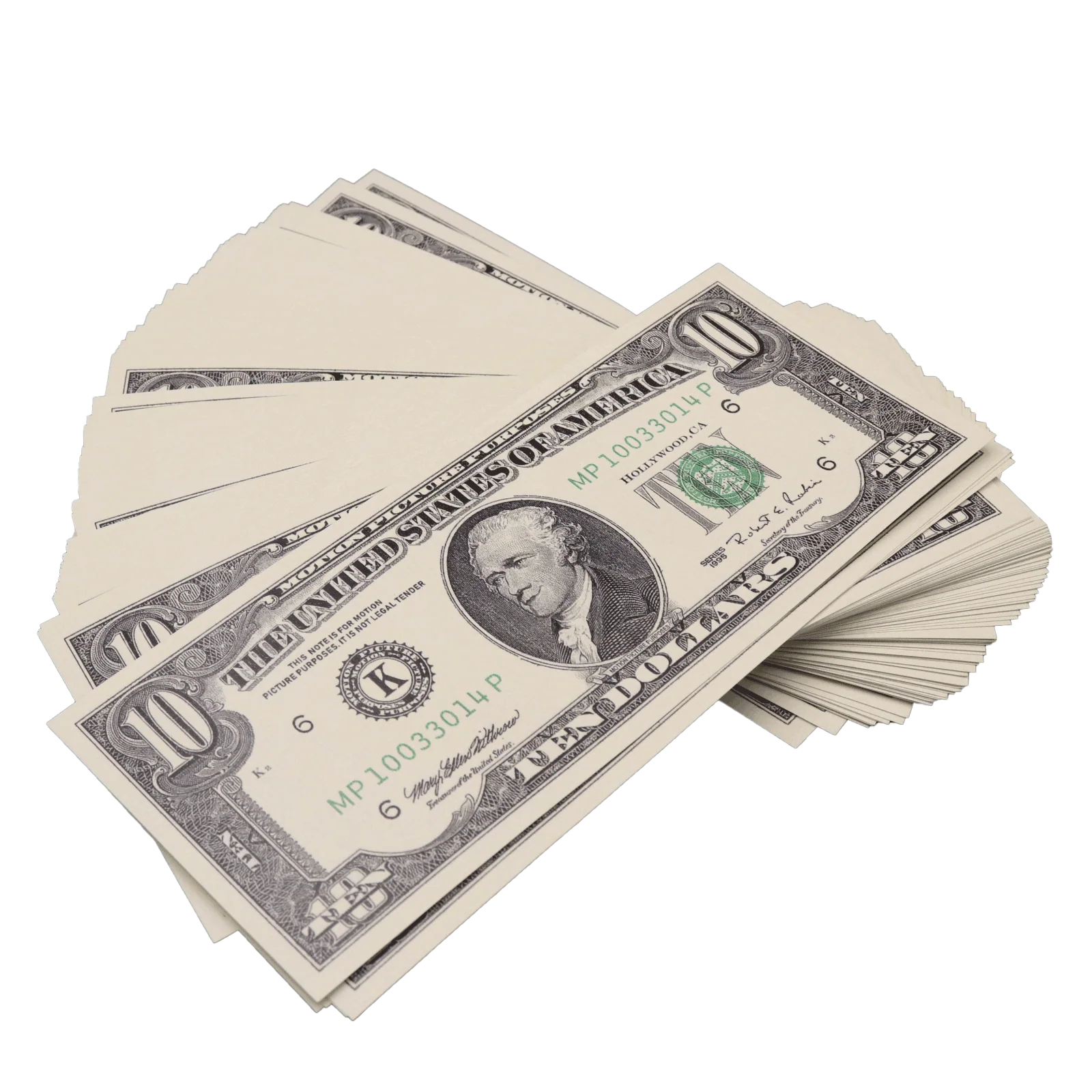 Money Prop - 1990 Series All Denomination Full Print Mixed Bills Stack - Image 10