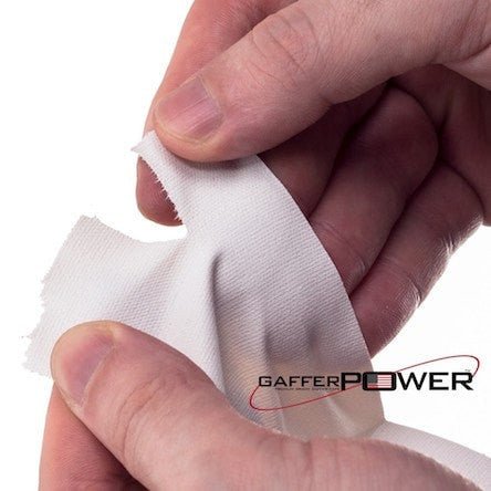 Gaffer Power 1" Mini  Gaff Tape 4 Pack Rolls 1 Inch x 8 Yards (White) - Image 4