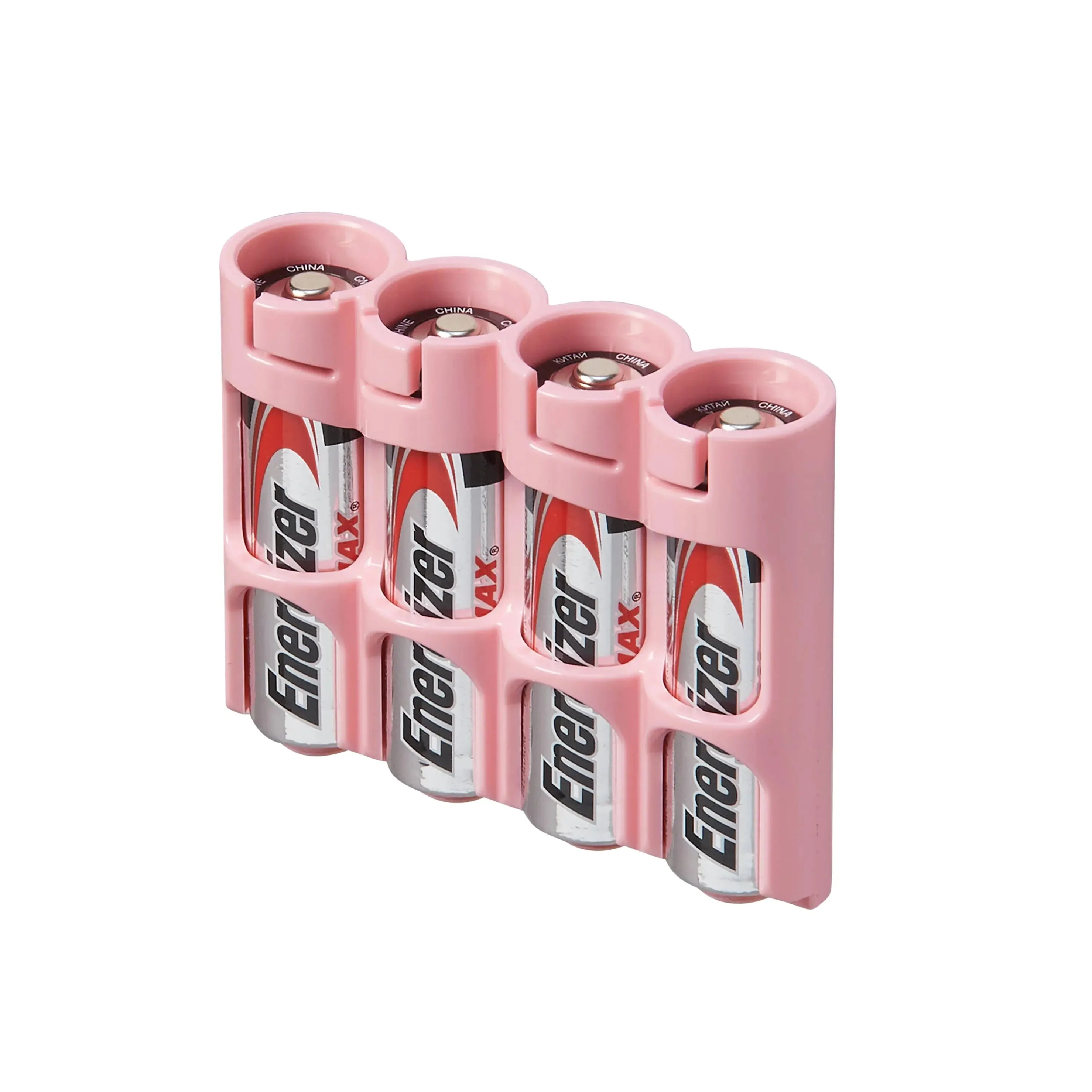 Storacell Slim Line AA - 6 Pack Battery Caddy (Pink) - Image 2